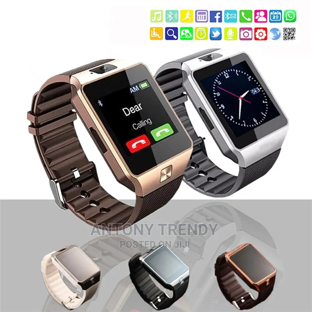 Fashion Sports Electronic Smart Watch DZ09 Remote Camera Ped