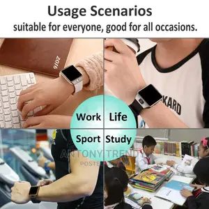 Fashion Sports Electronic Smart Watch DZ09 Remote Camera Ped