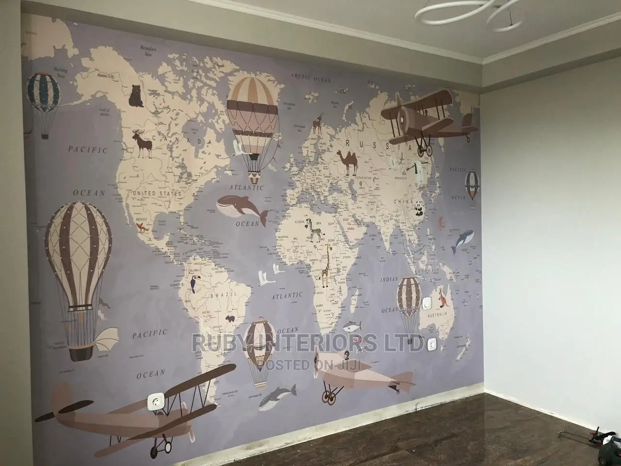 Customized Wall Mural in Nairobi Central Home Accessories, Ruby