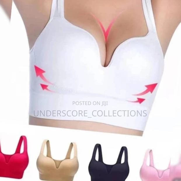 Comfy Padded Gym Bras - thumbnail 2