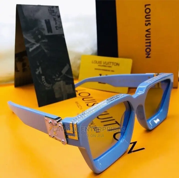 Blue Frame Designer Sunnies