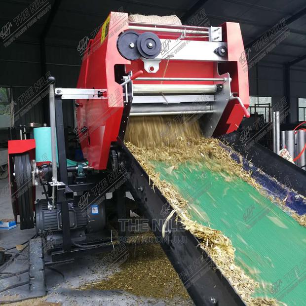 Dry and Wet Straw Crushing Baling Machine Pick Up Baling Mac