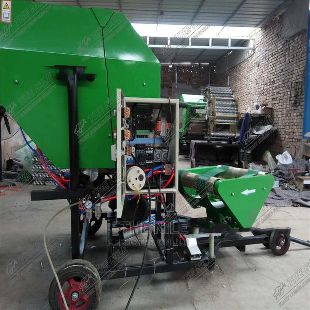 Cattle and Sheep Farms Special Green Storage Corn Straw - main view