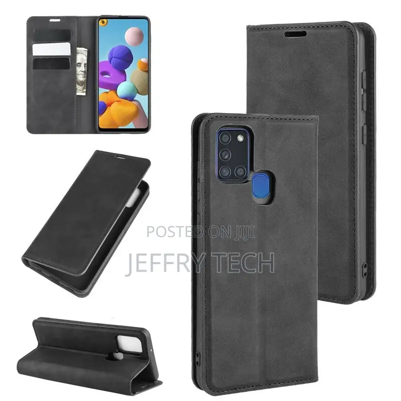Flip Cover Samsung Galaxy A21s Leather Case