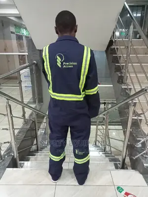 Overalls/With Green Reflective Stripes