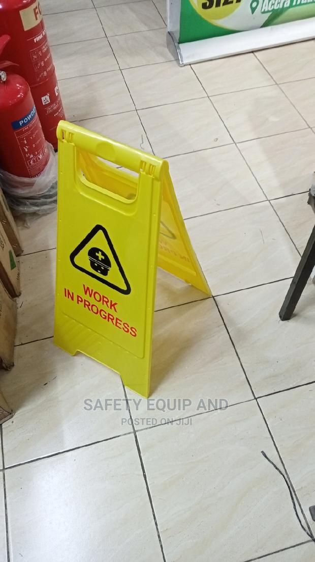 Caution Boards/Work In Progress