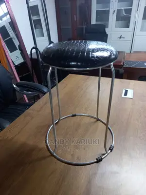 Black Balcony Stool