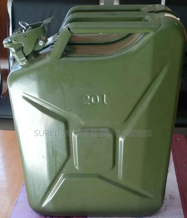 20ltrs Petrol/Diesel Metalic Fuel Jerry Can - thumbnail 2