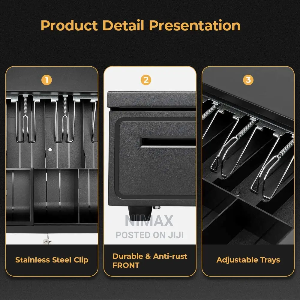 Cash Register Drawer For Point Of Sale (POS) System With Rem