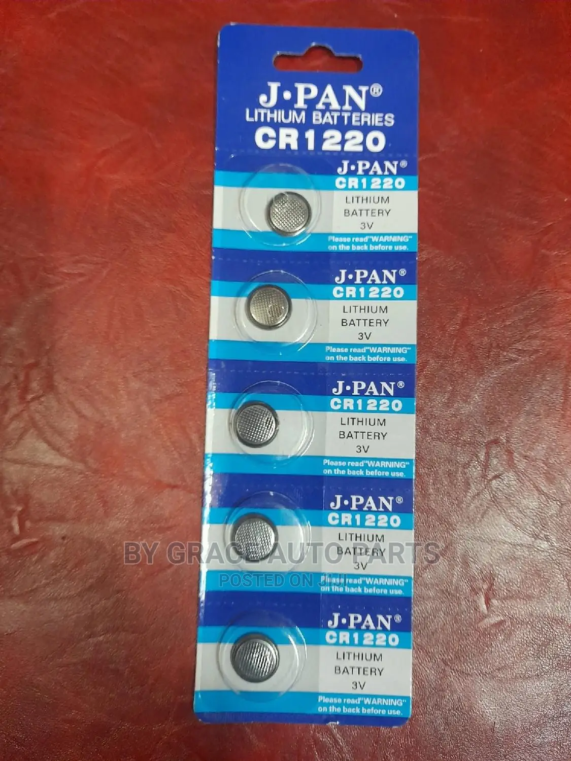 Car Remote Battery CR 1220/Watch Batteries