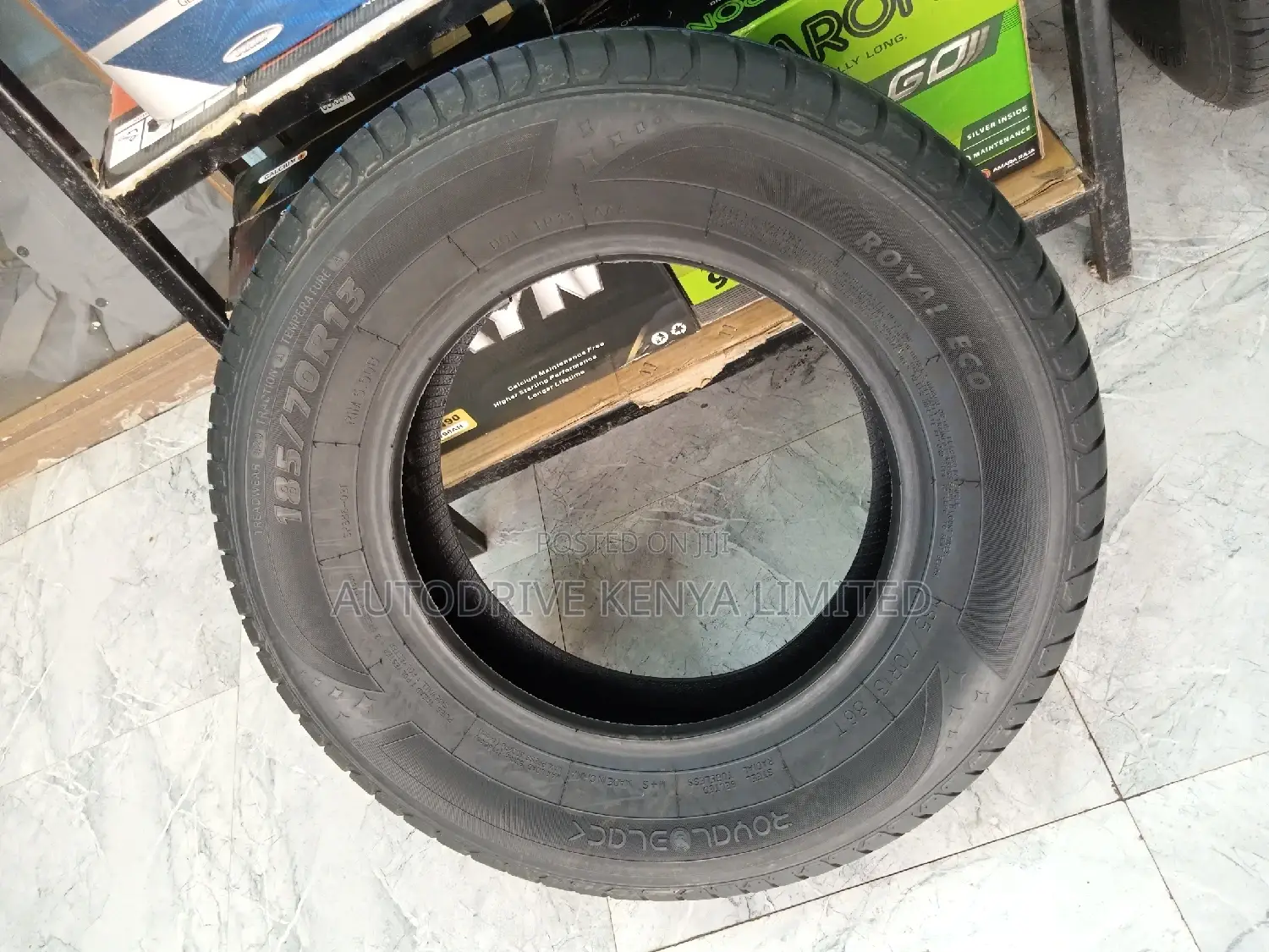 185/70r13 Royal Black Tyre