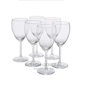 Generic All-Purpose Wine Glasses, 200 Ml, Set of 6