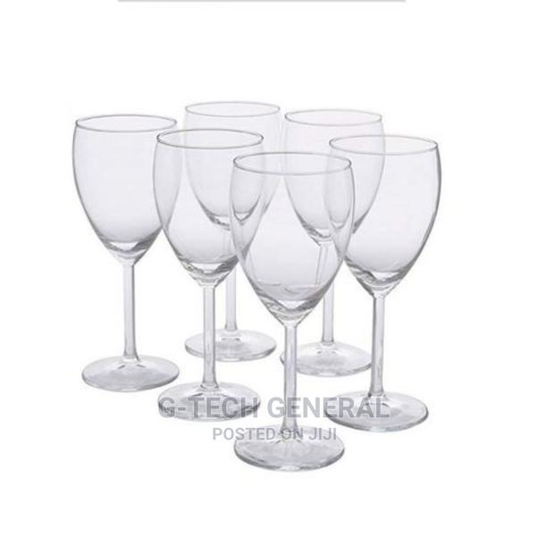 Generic All-Purpose Wine Glasses, 200 Ml, Set of 6