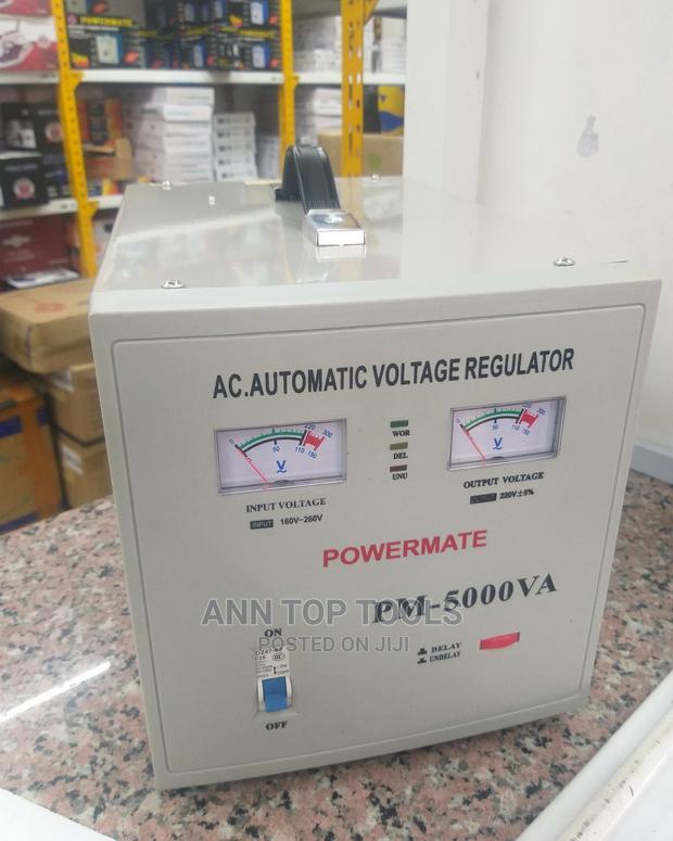 Powermate Voltage Regulator 5kva - main view