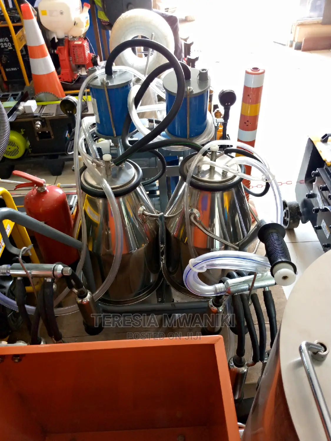 AICO Double Bucket Milking Machine