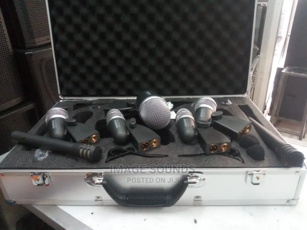 Drum Mic Kit, Dynamic Shure 7B