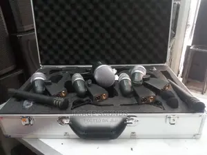 Drum Mic Kit, Dynamic Shure 7B