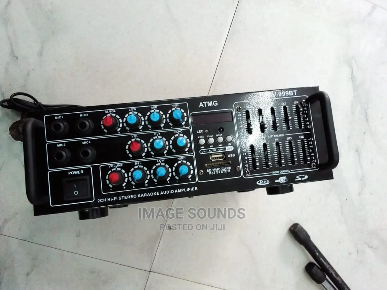 Karaoke Audio Amplifier With Bluetooth