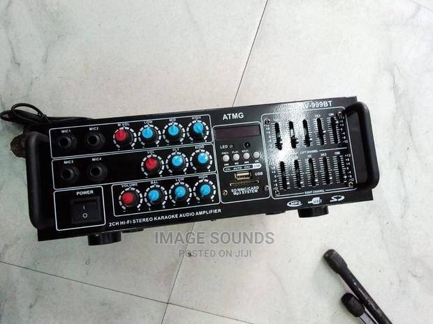 Karaoke Audio Amplifier With Bluetooth