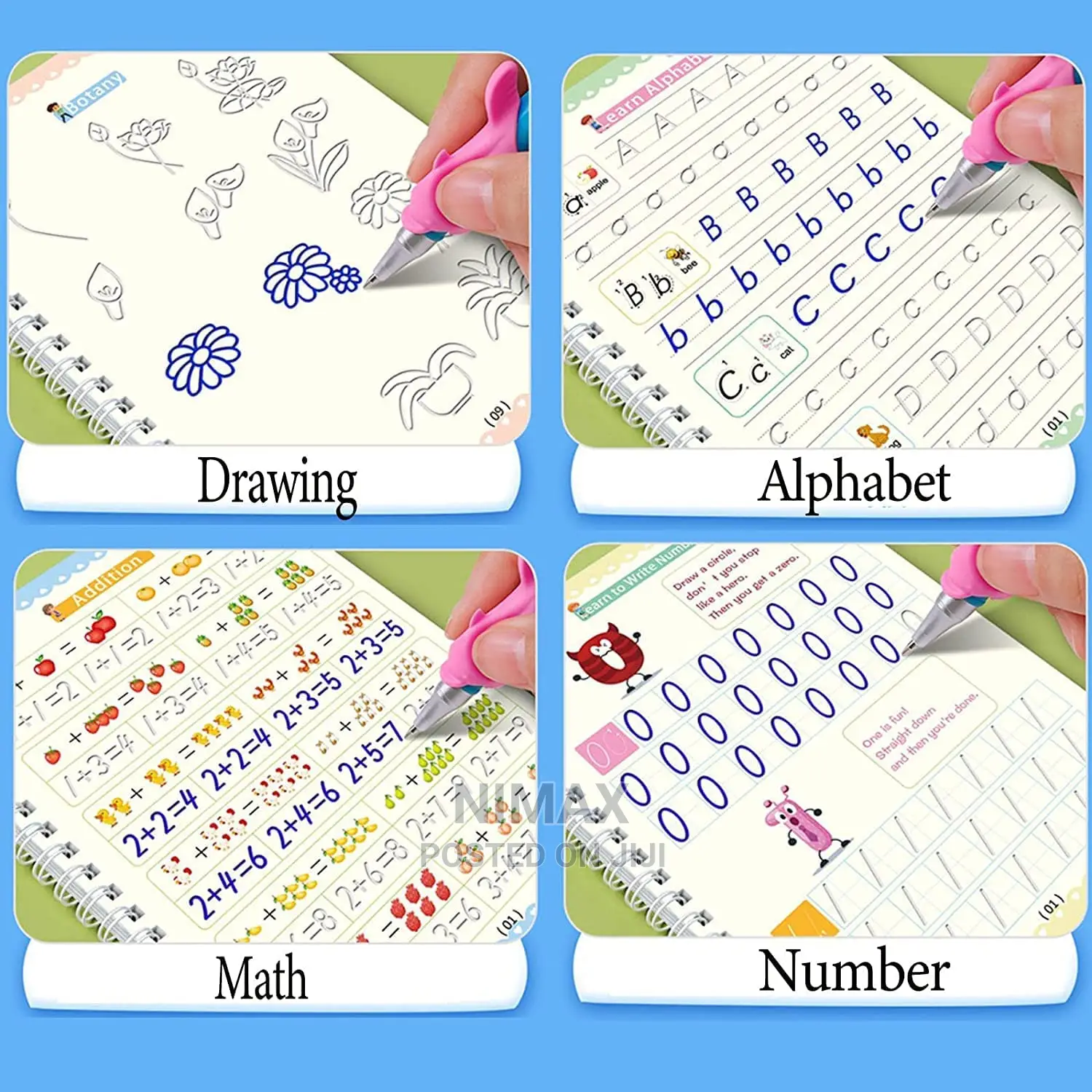 Kids Practice Book Set of 4