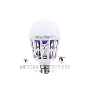 2 in 1 Mosquito Killer LED 15w Bulb/Lamp (Pin)