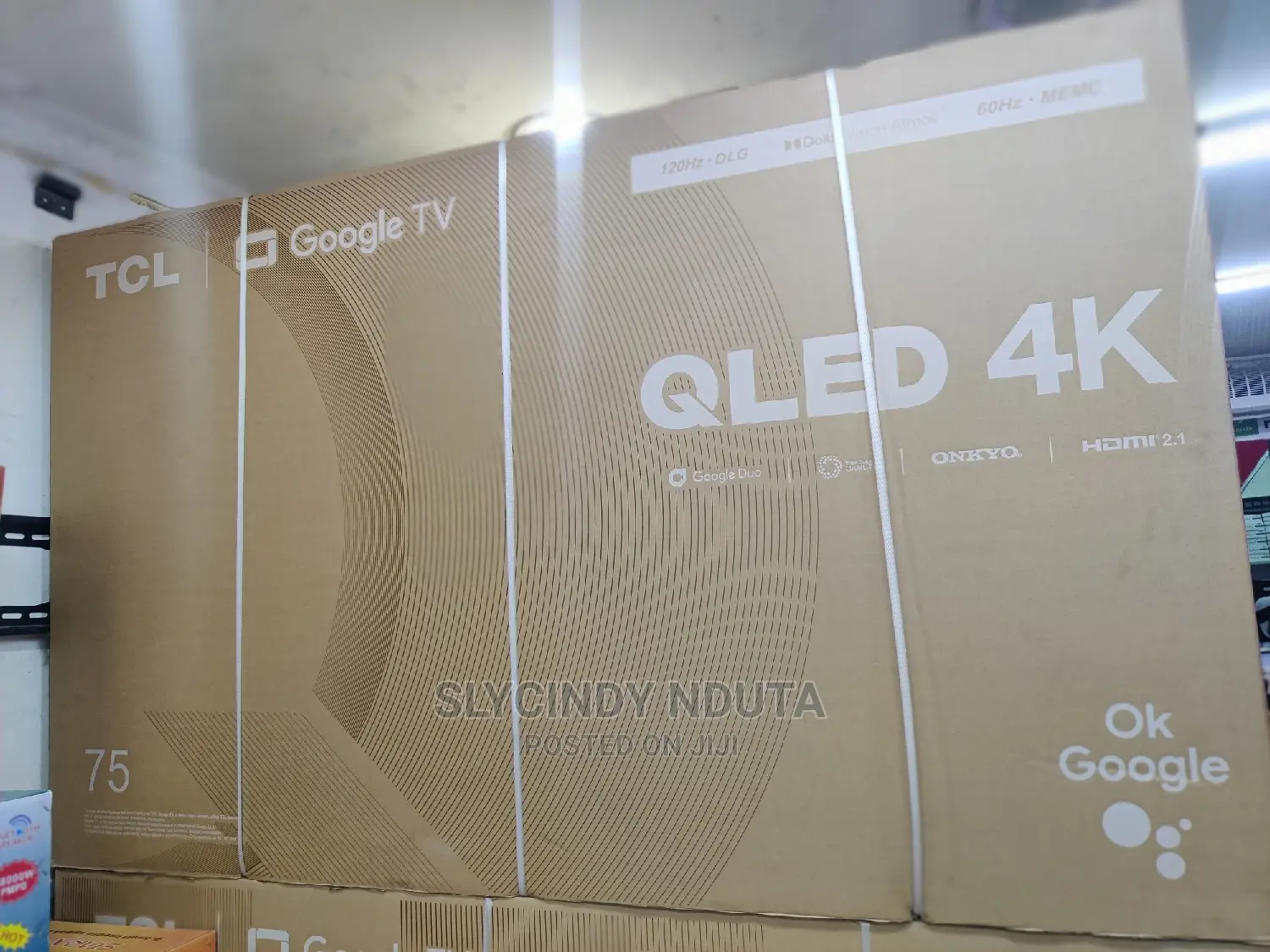 TCL 75"(75C635) Qled Google TV