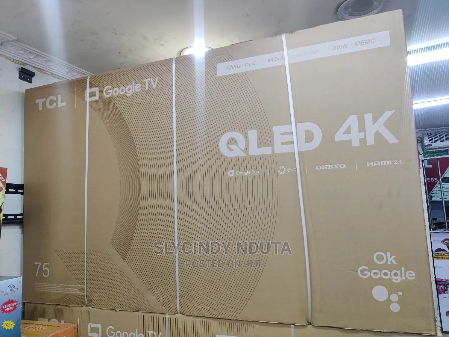 TCL 75"(75C635) Qled Google TV