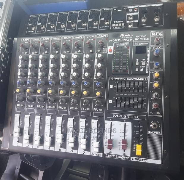 Powered Mixer Audio 8channel Pmx - main view