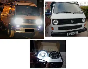 VW T3 Vanagon. LED Aftermarket Headlights