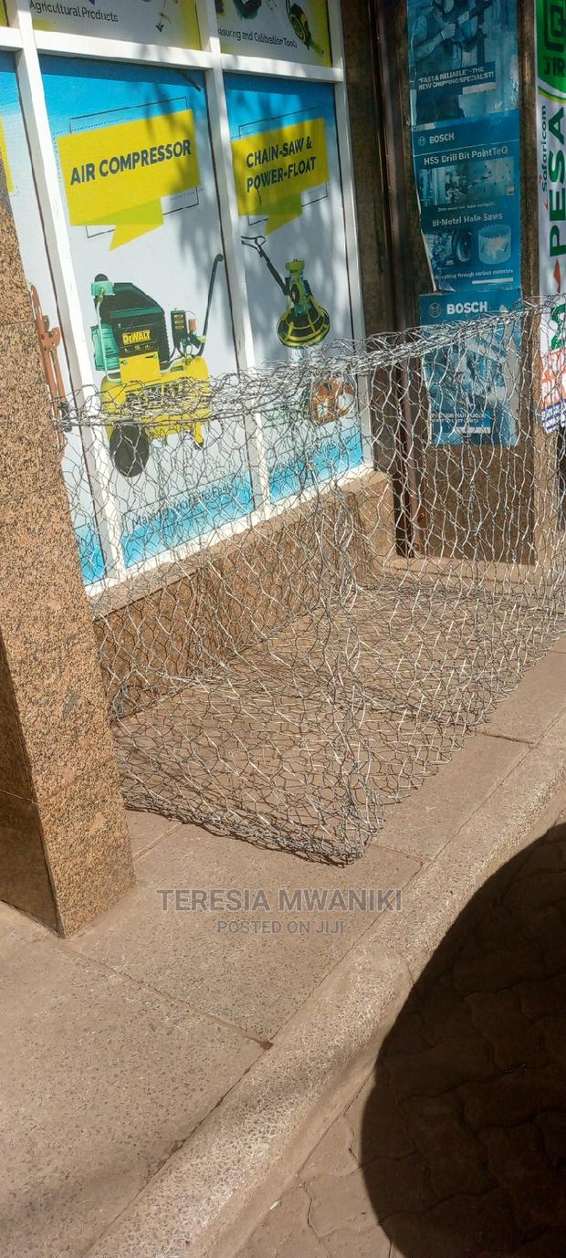Stone Cage Gabion Basket - main view