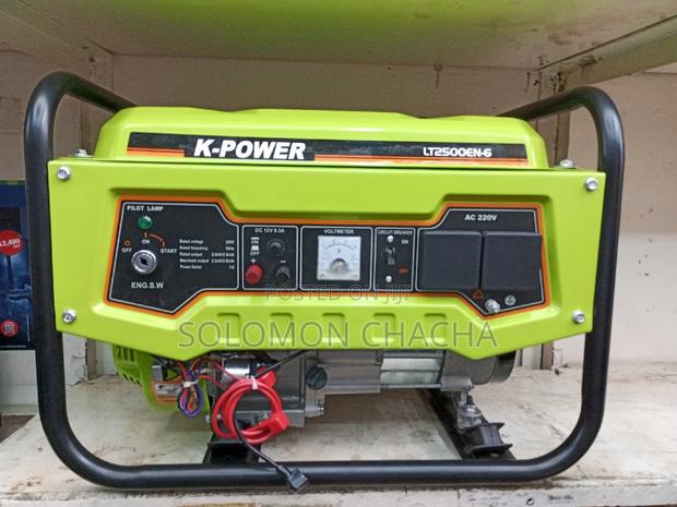 K-Power 2.5kva Keystart Generator Gasoline - main view