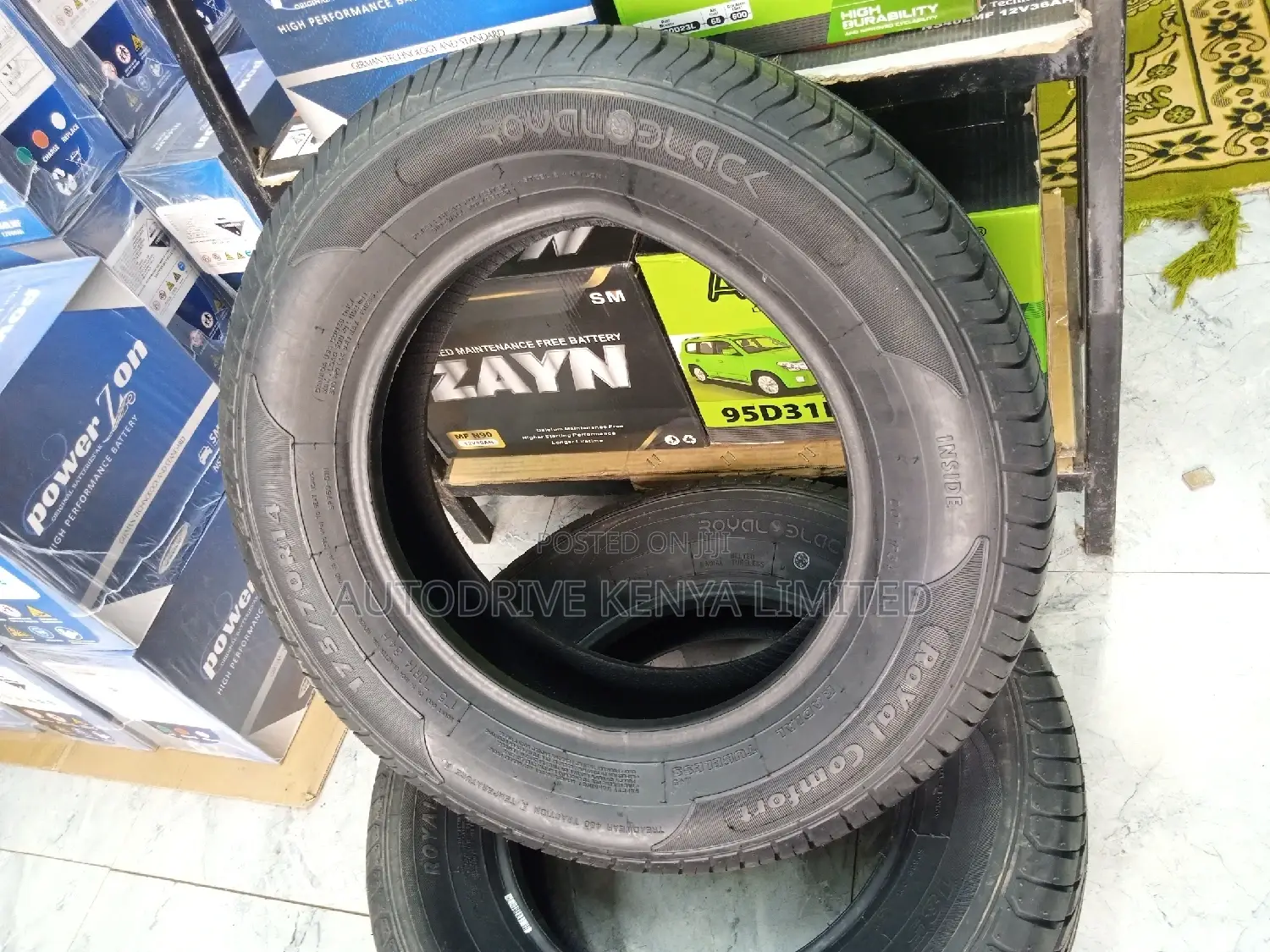 175/70r14 Royal Black Tyre
