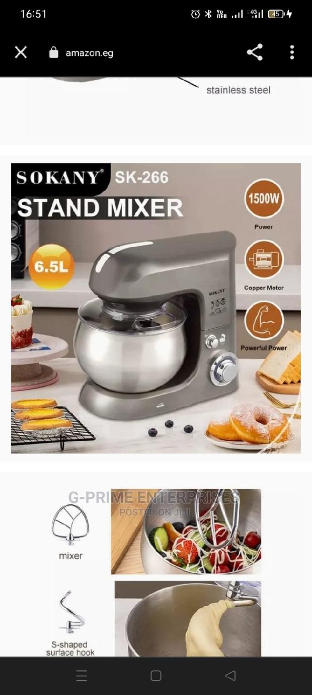 Dough Mixer -Sokany - thumbnail 3