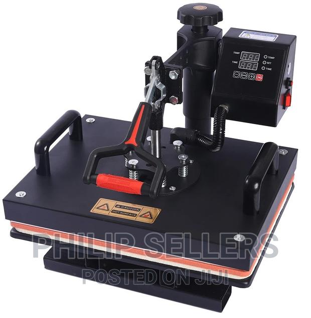 8 in 1 Combo Heat Press Machine Coffee Magic Mug Cup Clothes - main view