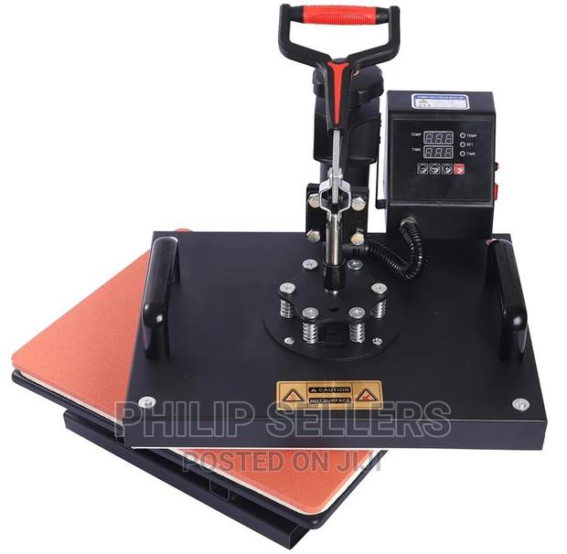 8 in 1 Combo Heat Press Machine Coffee Magic Mug Cup Clothes - thumbnail 2