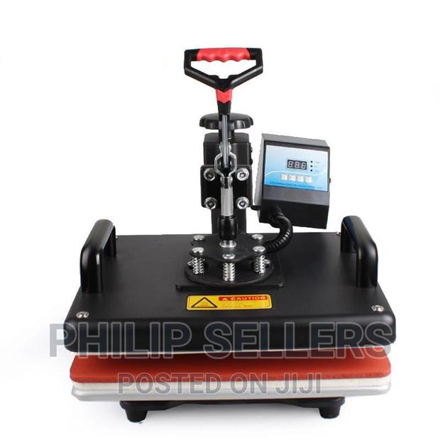 Heat Press Machine T Shirt Cloth Cap Printing Machine - thumbnail 3