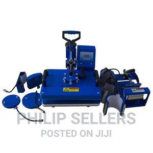 8 in 1 Heat Press Machine Digital Combo Heat Transfer Sublim - thumbnail 2