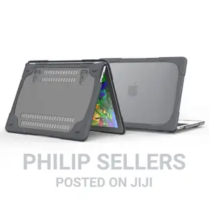 , Heavy Duty Hard Shell Case With Foldable Stand for Apple M