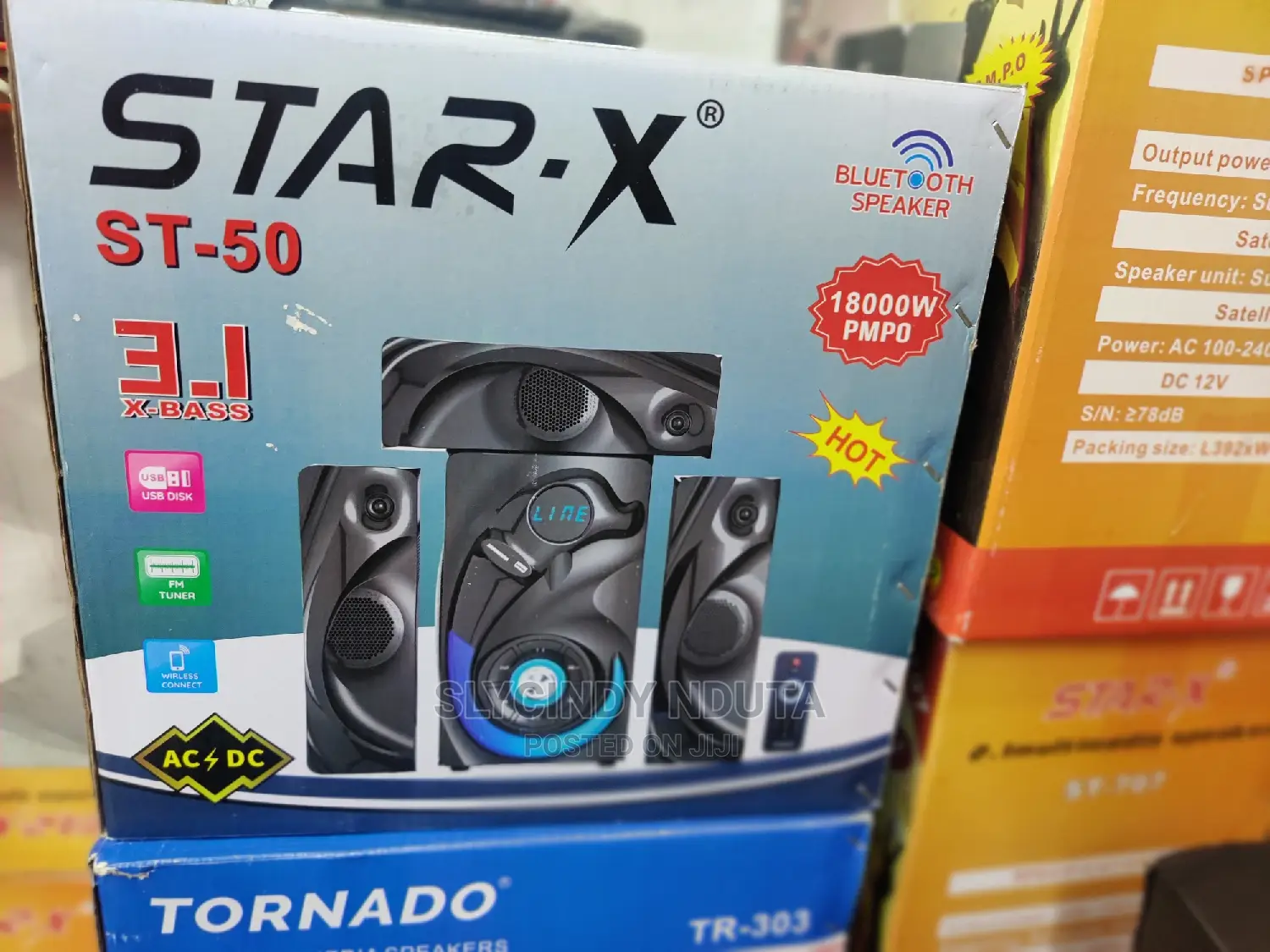 Star-X (ST-50)3.1 X-Bass Bluetooth Speaker