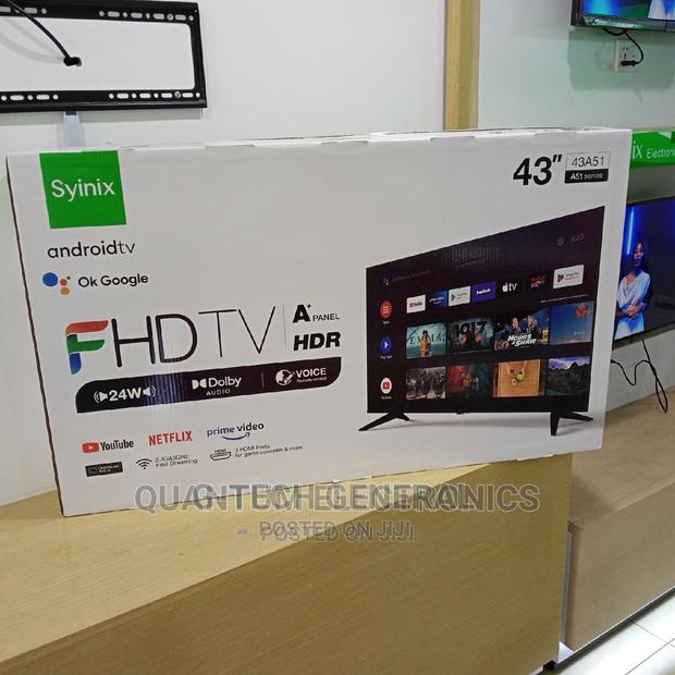 Syinix 43'' Smart Android TV (Netflix, Youtube,Hdmi,Usb) - thumbnail 3