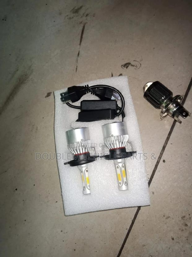 LED Headlight Bulb H4 3 Pin .Universal in All Vehicles - thumbnail 3