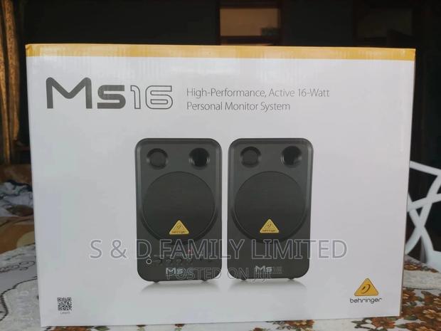 Behringer MS 16 Studio Monitors - main view
