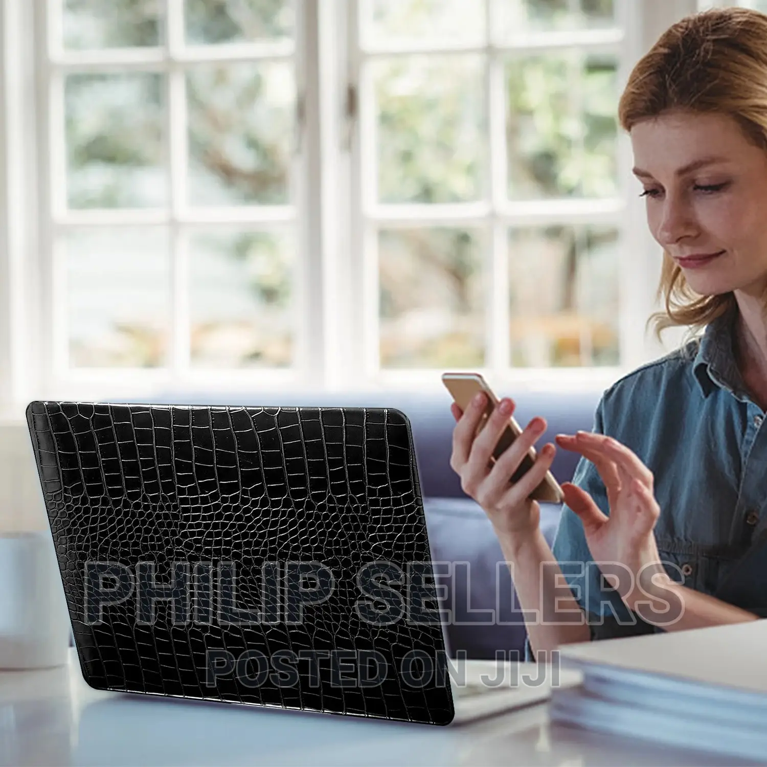 Fashion New Product Crocodile Pattern Laptop Case for Macboo