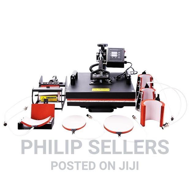 30*38CM 8 in 1 Combo Heat Transfer Press Machine Sublimation - thumbnail 2