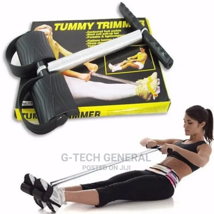 Tummy Trimmer Spring Abs Exerciser, Waist Trimmer