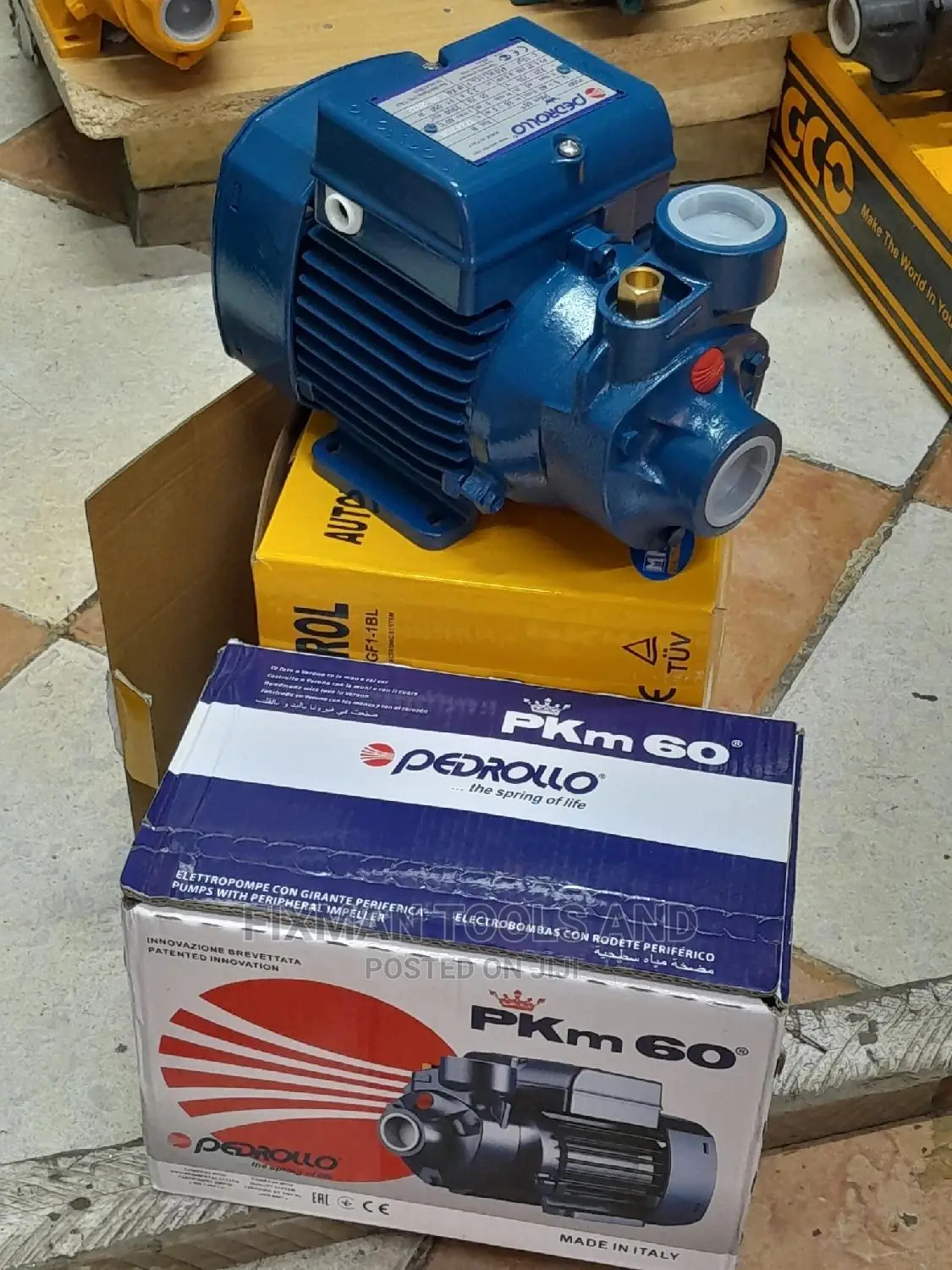 PEDROLLO Water Pump 0.5 Hp