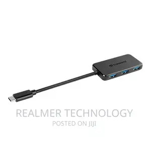 Transcend 4-Port HUB USB 3.1 Gen 1 Type C, Black –TS-Hub2c