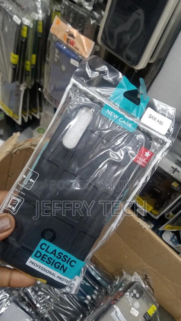 Rugged Shield Case for Samsung Galaxy A50 Defender Armor Dro - thumbnail 3