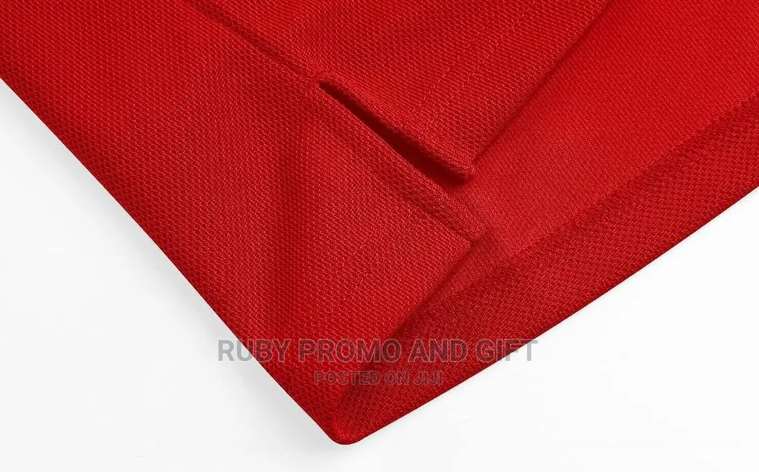 Red Smart Casual Polo T-Shirts