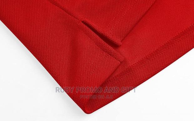 Red Smart Casual Polo T-Shirts - thumbnail 3